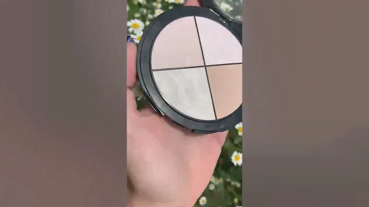 Хайлайтер в палетке / Aden Cosmetics