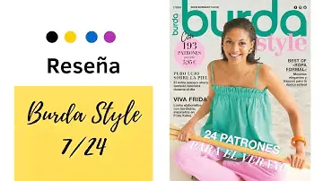 Reseña Burda Julio 24