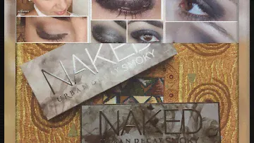 Палетка Urban Decay Naked Smoky /Обзор и свотчи/ Макияжи с ней/ Make up tutorial by Inffanta