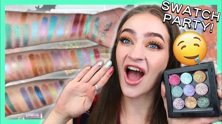 SWATCHING EVERY DUO-CHROME EYESHADOW IN MY WHOLE COLLECTION!! (this is gonna be a long one!!)