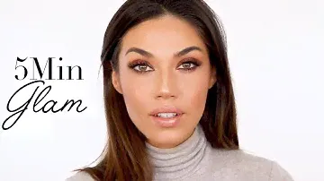 The Easiest Glam Makeup Look Ever! | 5 Min Smokey Eye | Eman