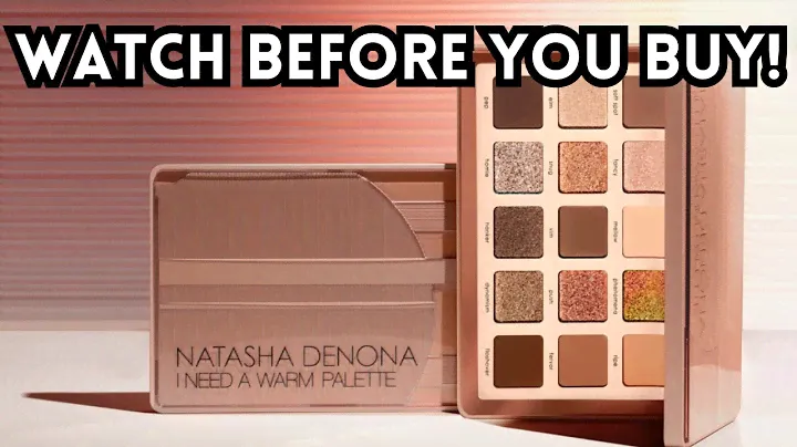 Comparing & Swatching the NEW Natasha Denona I Need A Warm Palette