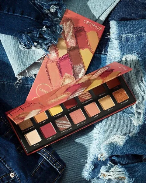 Lidschatten-Palette - Catrice Pro Desert Romance Slim Eyeshadow Palette 010-3
