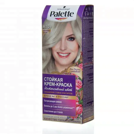 Крем-краска для волос PALETTE стойкая A10 Жемчужный блондин-0