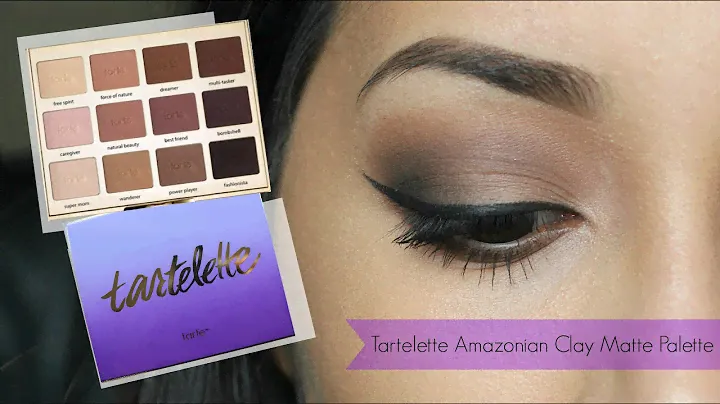 Tartelette Amazonian Clay Matte Palette Tutorial #2- Neutrals