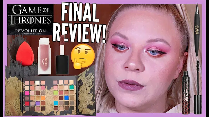 REVOLUTION X GAME OF THRONES ⚔️ | MAP PALETTE, SPONGE, EYELINER, MASCARA & AYRA LIPSTICK