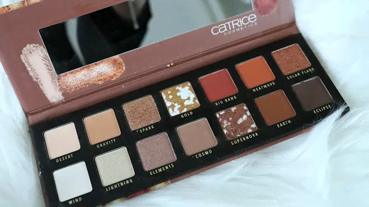 CATRICE PRO NEON EARTH PALETTE - Review, Swatches & Look