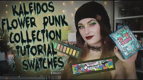 Kaleidos Flower Punk Collection | Tutorial + Swatches