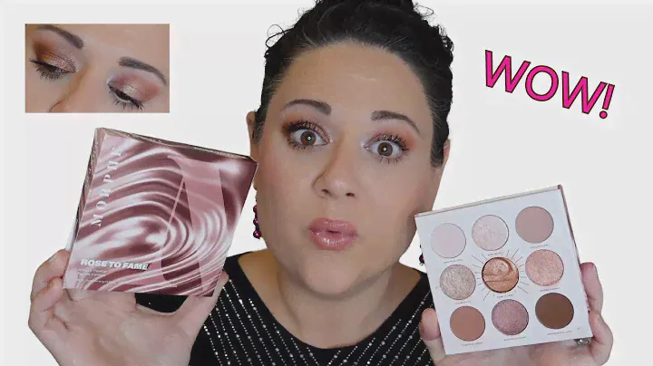 *NEW* Morphe Rich & Foiled Rose To Fame Artistry Palette! Swatches, Full Review, 2 Eye Looks!