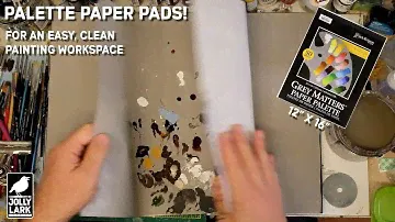 Clean Up Your Painting Area Fast!  Palette Paper Pads Hobby Product Review