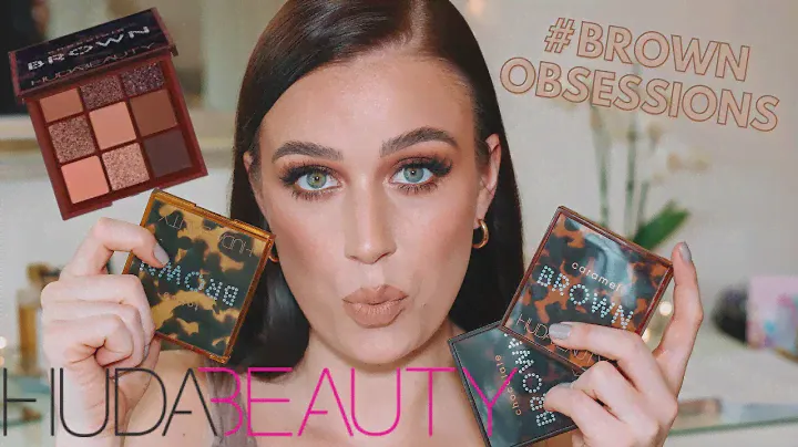 NEW HUDA BEAUTY REVIEW | BROWN OBSESSIONS PALETTE