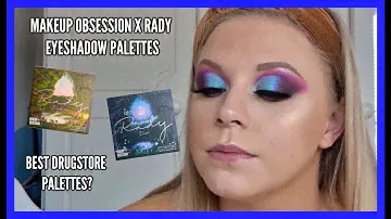 MAKEUP OBSESSION X RADY EYESHADOW PALETTES | SWATCHES, TUTORIAL & REVIEW 🌙