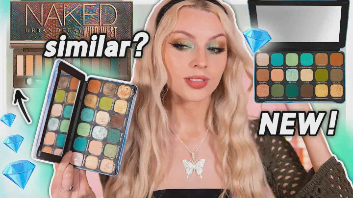 CRYSTAL ADVENTURINE EYESHADOW 💎REVOLUTION collab with @ZoeyGlitter