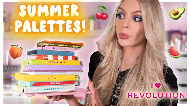 SUMMER I HEART REVOLUTION PALETTE COLLECTION 2022 ☀️