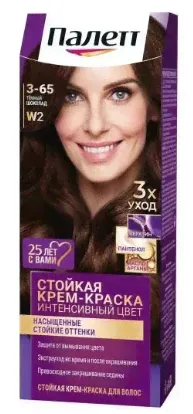 Palette крем краска для волос тёмный шоколад 3.65-0