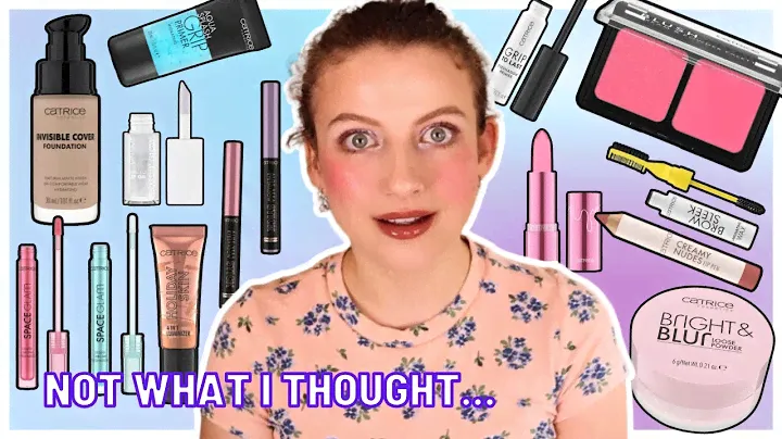 CATRICE FALL/WINTER 2024/2025 UPDATE TRY-ON HAUL! / NEW FOUNDATION, BLUSH DUOS AND MUCH MORE..