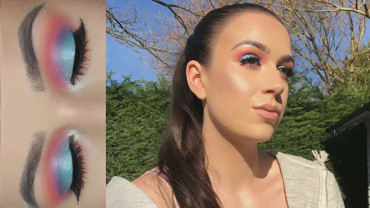 HUDA BEAUTY ELECTRIC OBSESSIONS | EASY EYESHADOW TUTORIAL