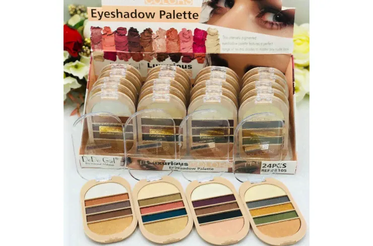 Тени для век DoDo Girl Luxurious Colors Eyeshadow Palette 5 цвета (ряд 4 шт).