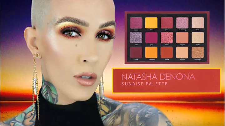 WORTH THE HYPE? Natasha Denona Sunrise Palette Overview & Tutorial
