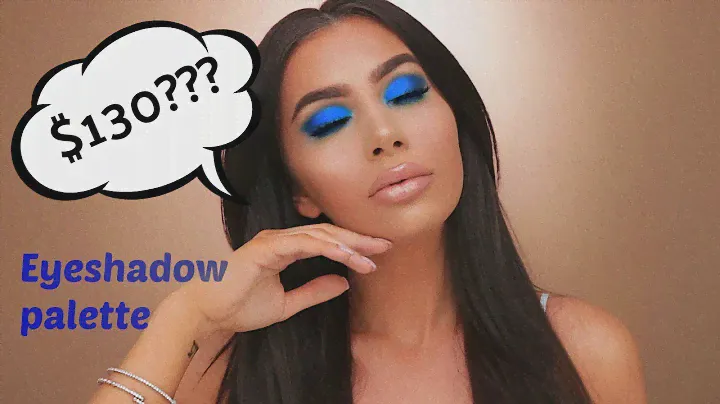 Natasha Denona Tropic Palette | Blue Smokey eye