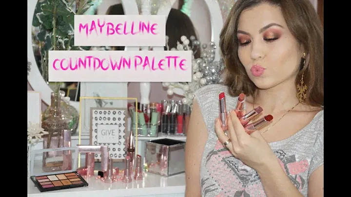 Makeup Tutorial Maybelline Countdown Palette | Mademoiselle Lorraine