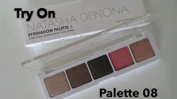 Try On ~ Natasha Denona ~ Palette 5 - 08  #64