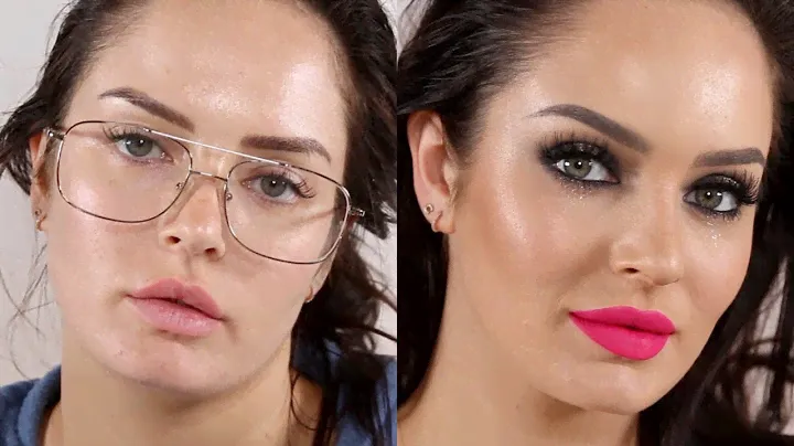 Glittery Party Look with the Smashbox Covershot Matte Palette