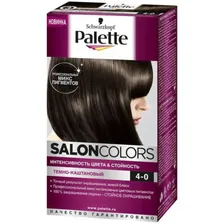 Краска для волос Palette Salon Colors 4-0 Темно-каштановый