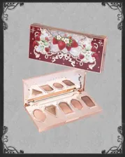 Flower Knows Strawberry Rococo 04 SWEET CANNELS Eyeshadow Palette Authentic
