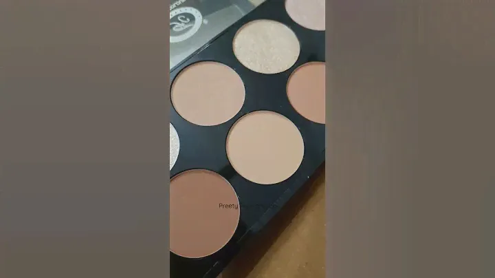 #Sculpt #Best #Powder #Contour Palette #FashionColor #Gold #Silver #Champagne #Highlighter #Bronzer