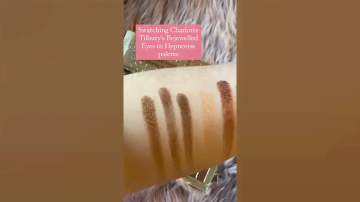 Shorts | Swatching Charlotte Tilbury’s Bejewelled Eyes to Hypnotise