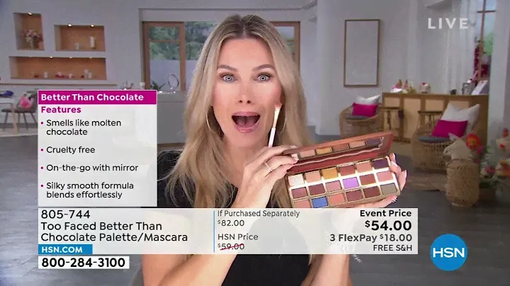 Too Faced Better Than Chocolate Palette   Better Than Se...