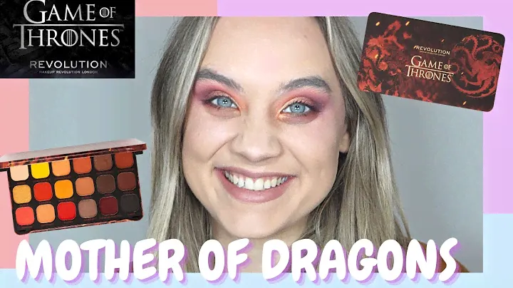 REVOLUTION X GAME OF THRONES COLLECTION REVIEW MOTHER OF DRAGONS PALETTE REVIEW NATALIE JADE