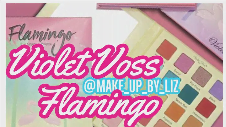 Electric Teal Shimmer Violet Voss   Flamingo