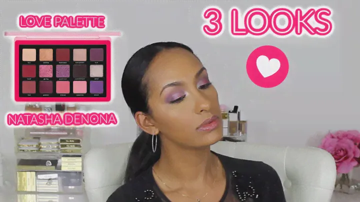 NATASHA DENONA Love Palette 💕 | 3 Looks + Review | Mo Makeup Mo Beauty
