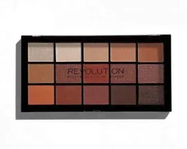 REVOLUTION Палетка теней 15 цветов RE-LOADED PALETTE Iconic Fever, мокко *