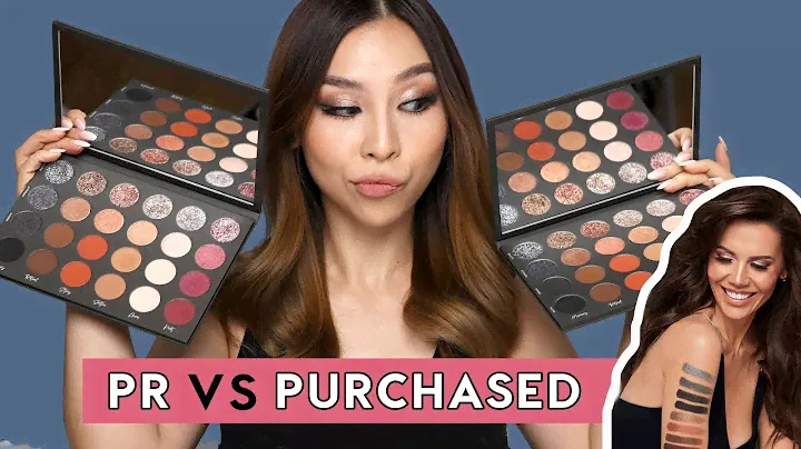 PR VS PURCHASED - TATI BEAUTY PALETTE | Tina Tries It