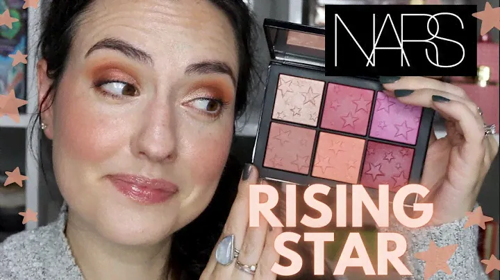 NARS Cosmetics HOLIDAY 2022 RISING STAR Cheek Palette | Swatches, Demo + Review