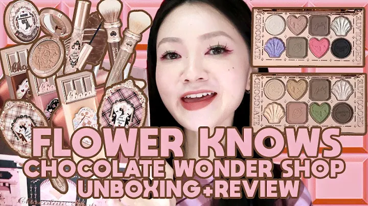 🍫🎩(FLOWER KNOWS CHOCOLATE WONDER SHOP) UNBOXING + REVIEW