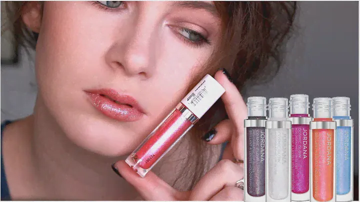 JORDANA COSMIC GLOW HOLOGRAPHIC LIP GLOSS | Review & Swatches