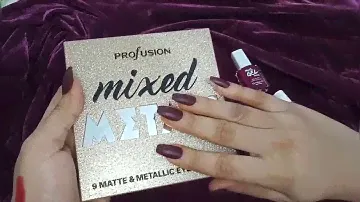 PROFUSION COSMETICS ??? MIXED METALS PALETTE  (TUTORIAL) EASY EYE MAKEUP LOOK