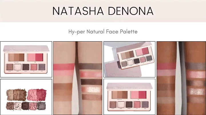 Palette Preview!  Natasha Denona Hy-per Natural Face Palette