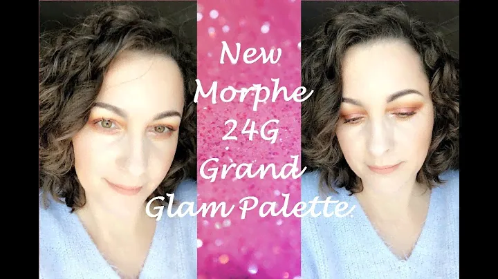New Morphe 24G Grand Glam Palette / Swatches & Try On