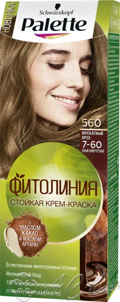 Краска PALETTE Фитолиния №560 (7-60) Мускатный орех