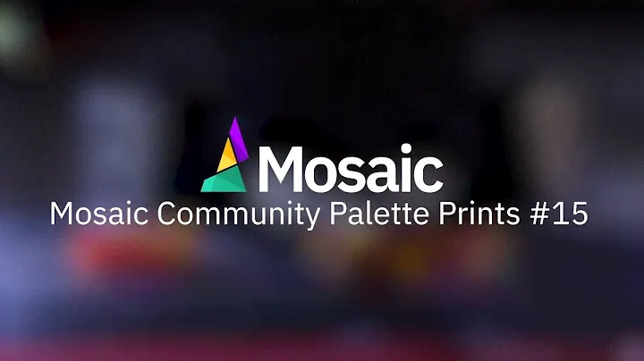 Mosaic Community Palette Prints #15
