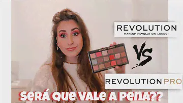 REVOLUTION PRO?? Será que vale pena? | Regeneration Legendary Palette ||  Claudia Vieira
