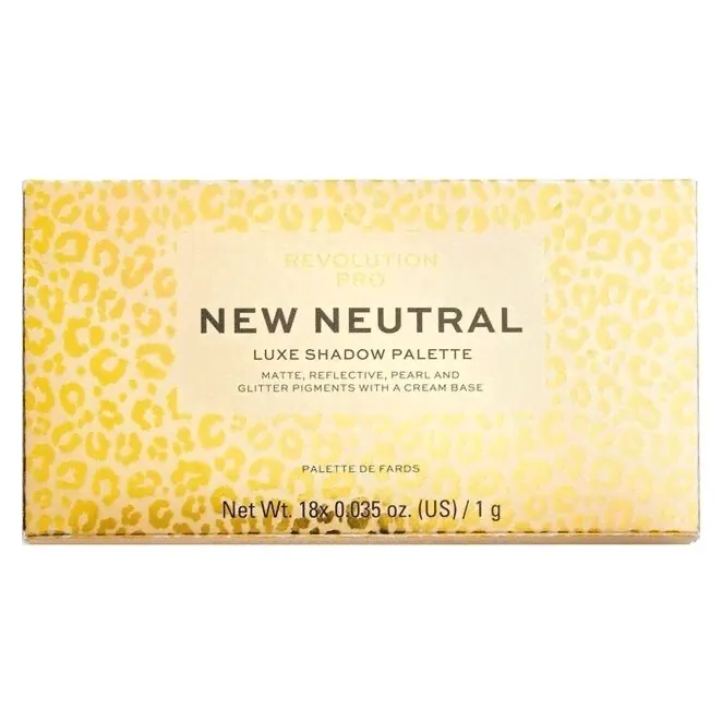 Revolution PRO Палетка теней для век New Neutral Luxe Shadow Palette-1