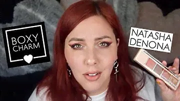 Boxycharm Unboxing : Natasha Denona? Excuse me? Jouer Cosmetics? Best Box EVER?