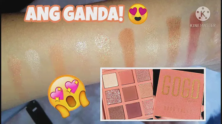 GOGO TALES Eyeshadow Palette swatches | Sobrang ganda!