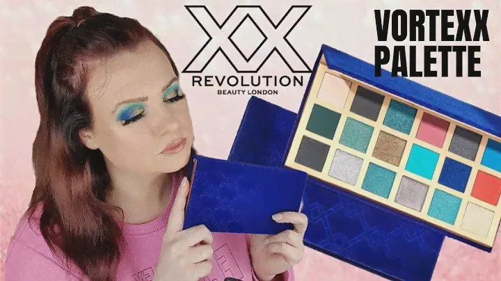 XX REVOLUTION LUXX VORTEXX Eyeshadow Palette Review | FIRST IMPRESSIONS | Clare Walch